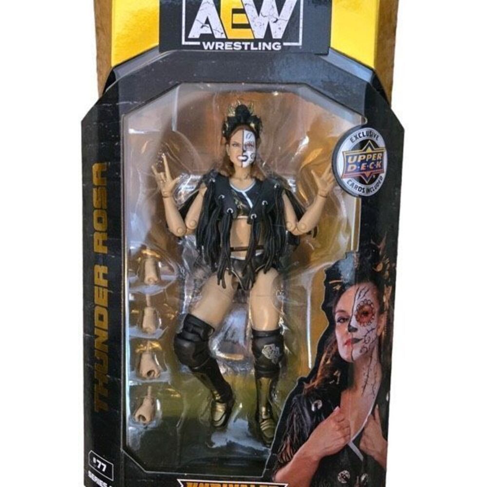 AEW Thunder Rosa Unrivaled Series 9 wrestling figure IN STOCK